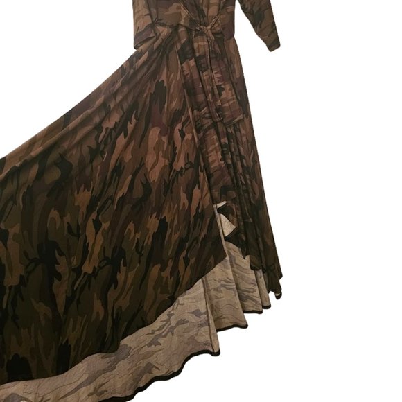 NWT | Fabulous | HTF | Hi/Lo Camo | V-Neck Maxi | Elasticized waist | Size: 3XL - Picture 2 of 15